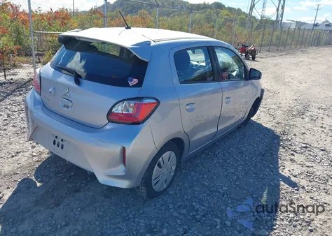 2021 Mitsubishi Mirage Carbonite Edition/Es/Le from USA, damaged, VIN ML32AUHJ7MH011887